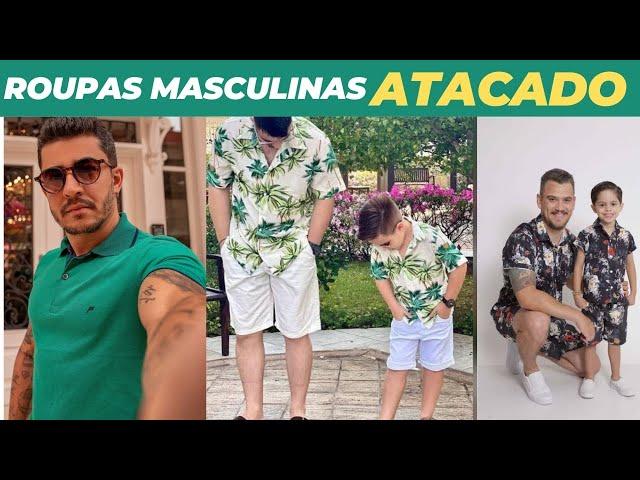 Roupas Masculinas "Pai & Filho" "ATACADO" Moda Center Santa Cruz