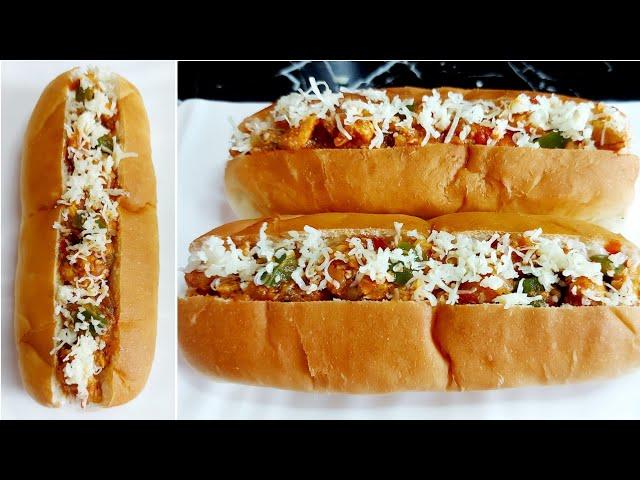 Chicken Hot Dog Recipe | Chicken Roll | How to make Chicken Hot Dog | Hot Dog Recipe