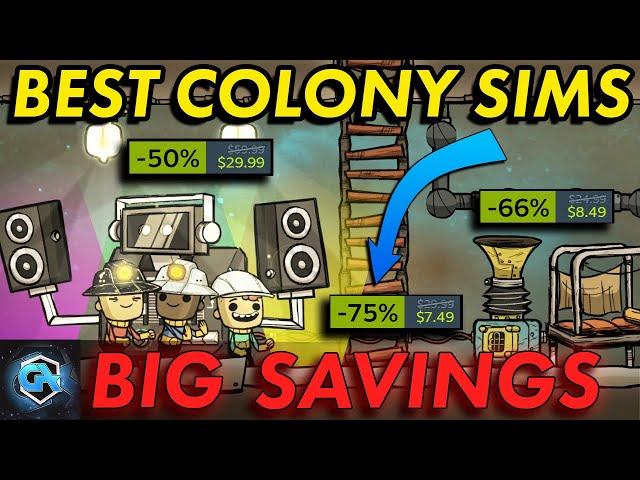 6 Colony Sims and Strategy Games to Buy ON SALE! | Take Advantage of Winter Steam Sale!