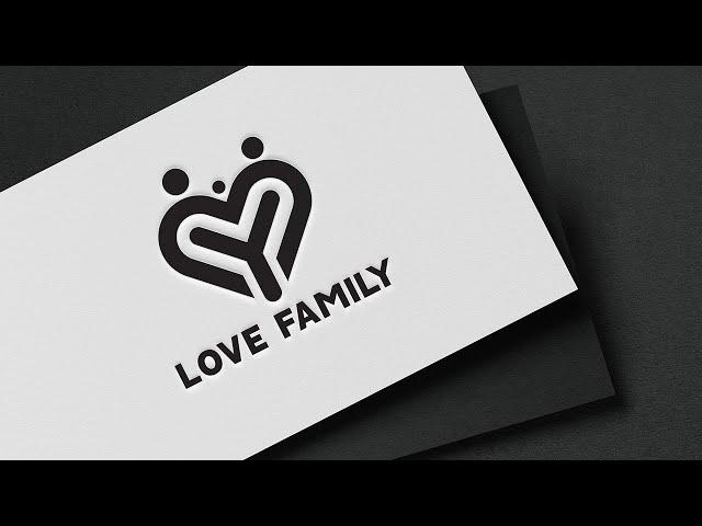 Logo Design Tutorial | Love Family Logo Design Tutorial In Adobe Illustrator