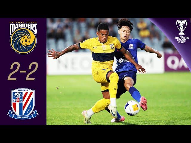 Late Equaliser! | Mariners (AUS) - Shanghai Shenhua (CHN) | Highlights | AFC Champions League Elite™