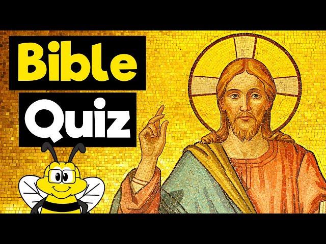 Bible Trivia Quiz - BEST Old & New Testament (Jesus) Quiz - 20 Bible Questions & Answers - 20 Facts