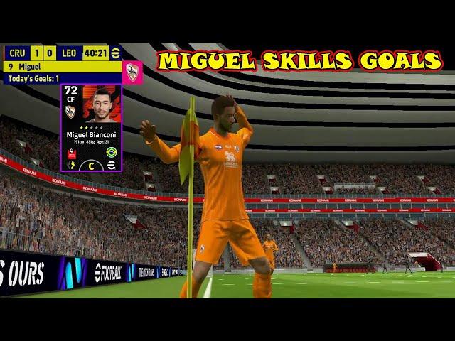 Miguel Skills Goals In efootball 2024 mobile