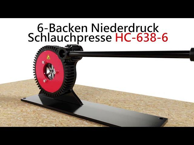 BRADO Industry Supplies - Niederdruck Schlauchpresse HC-638-6