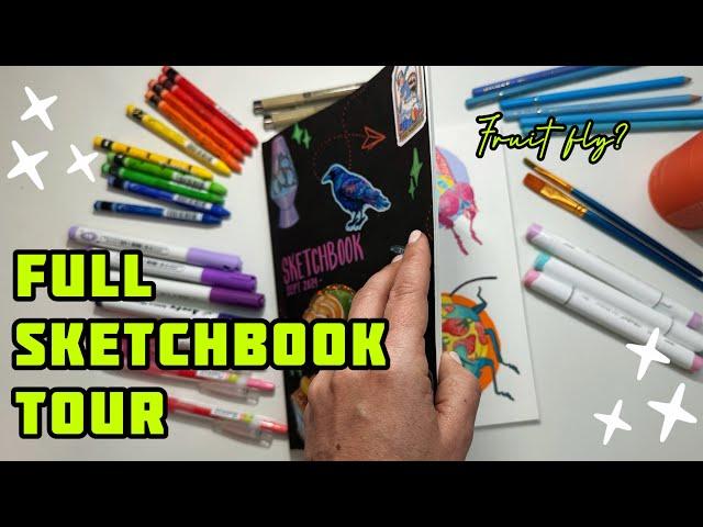 The Most Exciting Sketchbook Tour Yet Mixed Media Art