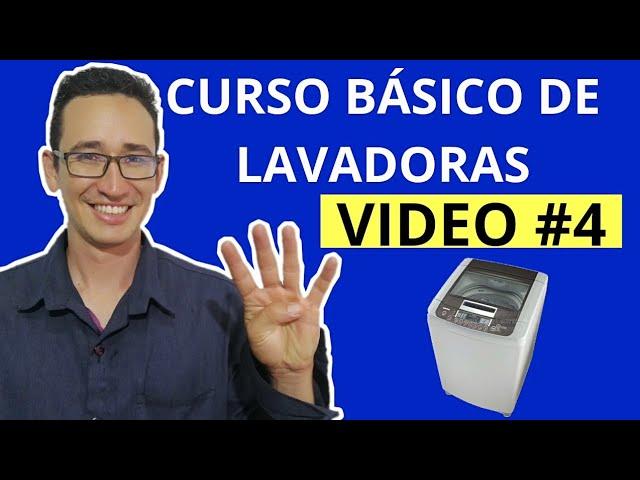 Curso de Lavadoras GRATIS vídeo # 4 (para principiantes) desarmé