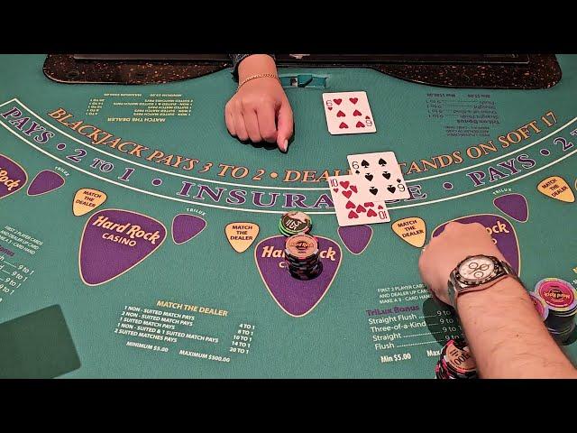 My CRAZIEST and Best Blackjack Run Of The Year!