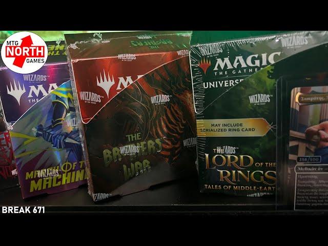 LOTR, BRO, MKM, MoM! 4 Collector Box MTG Serial Battle