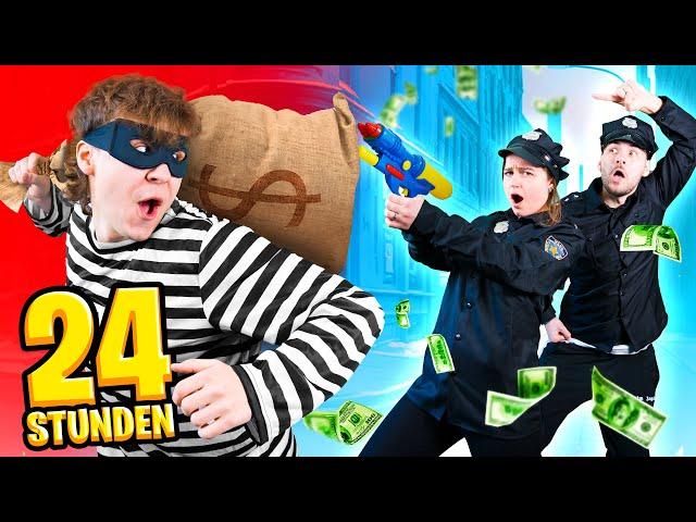 24H Hunted By The POLICE - Challenge