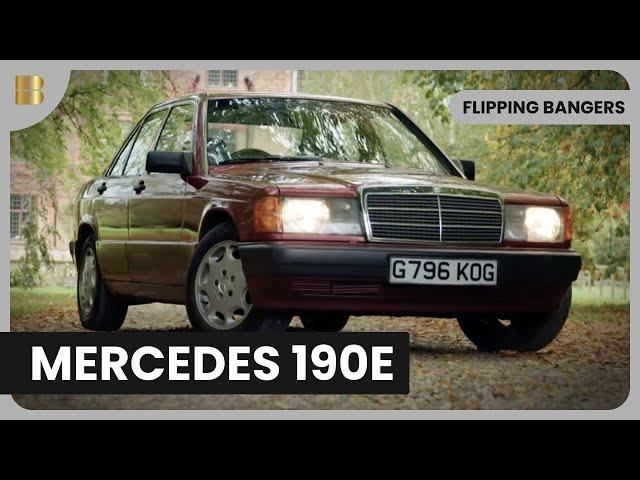 Mercedes 190e Suspension Upgrade - Flipping Bangers - S01 EP06 - Car Show