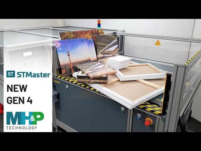Canvas Stretching Machine - 150 frames per hour - MHP ST Gen4