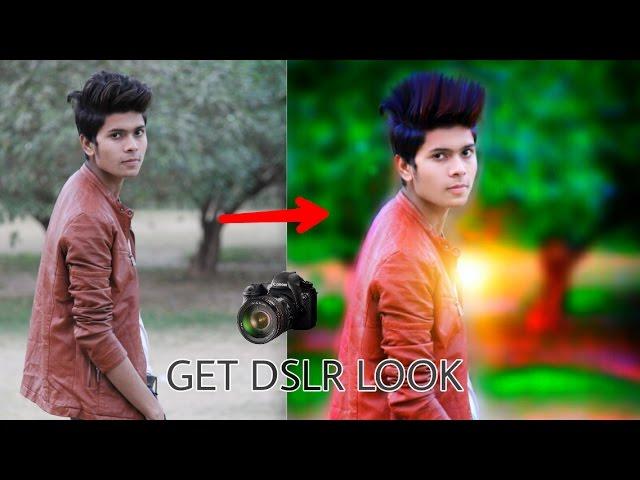 Get DSLR Look on PicsArt || Picsart editing tutorial || Taukeer Editz