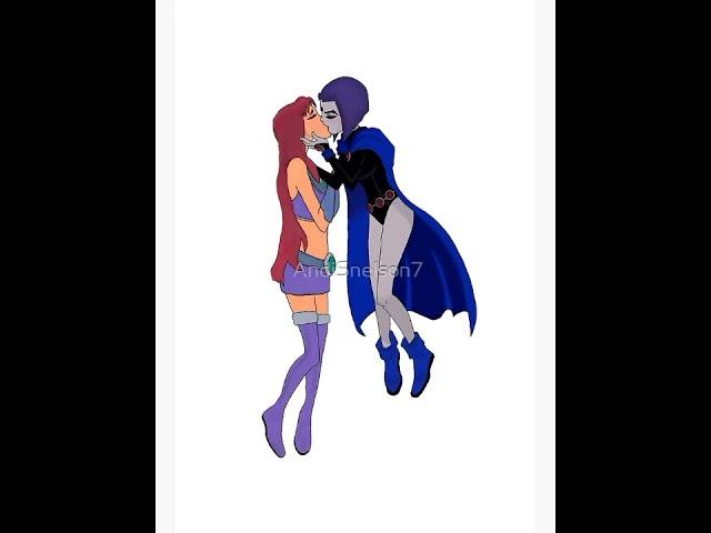 Starfire x raven