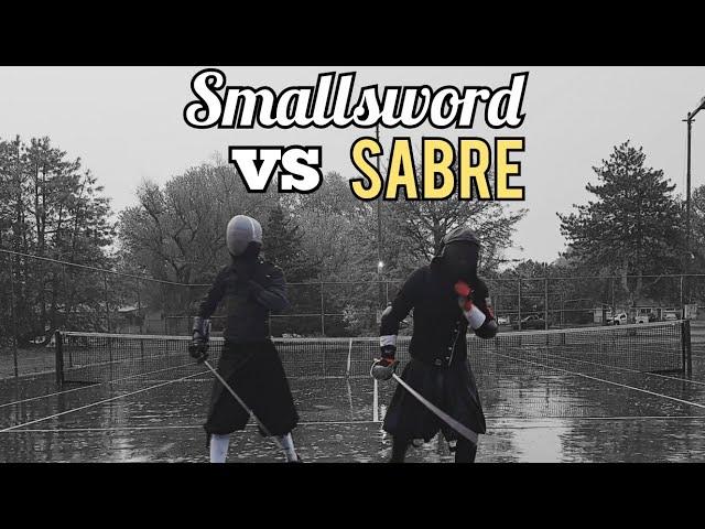 Smallsword vs Sabre (HEMA)