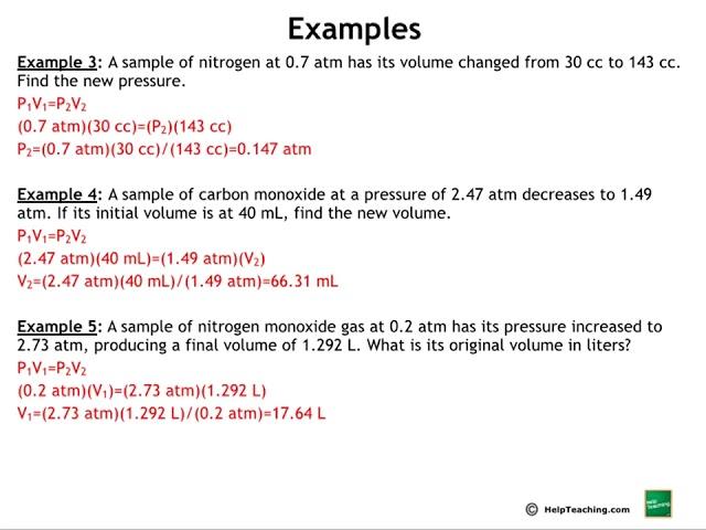 Boyle's Law | Chemistry Lesson