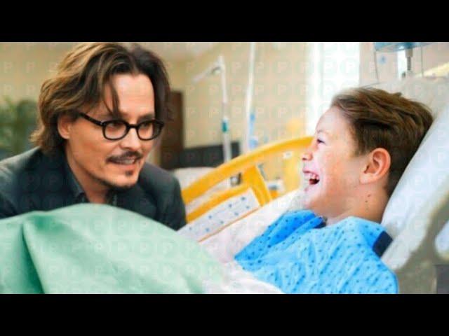 Dying Kid Says Final Goodbye, Then Johnny Depp Appears & Does The Unthinkable!