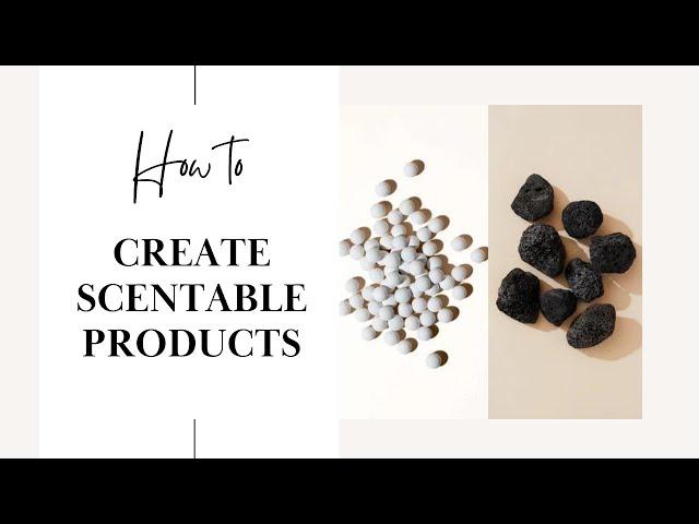 HOW TO: Make Ceramic Beads & Lava Rock Scentables | Product Ideas!