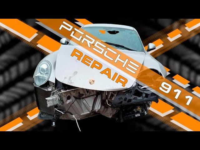 Porsche 911 (991). Body rebuilding. Ремонт кузова.