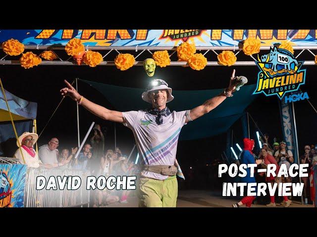 David Roche on His 2024 Javelina Jundred Win in 12h45m & Western States Golden Ticket 