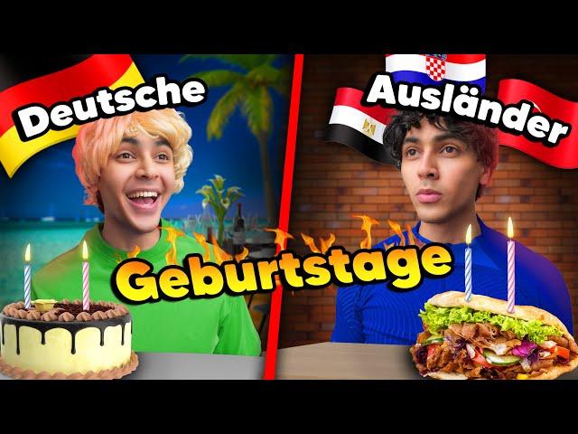 Deutsche vs Ausländer beim Geburtstag  |  Mohi__07