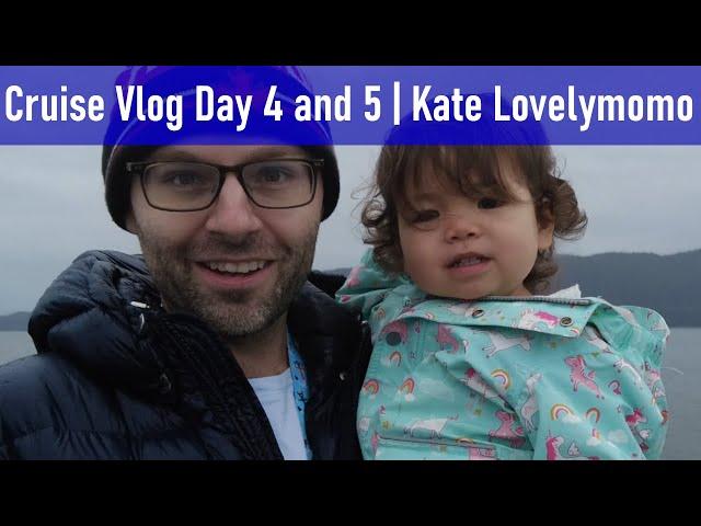 Kate's Family Alaska Disney Wonder Cruise Vlog - Day 4 & 5 Skagway and Juneau