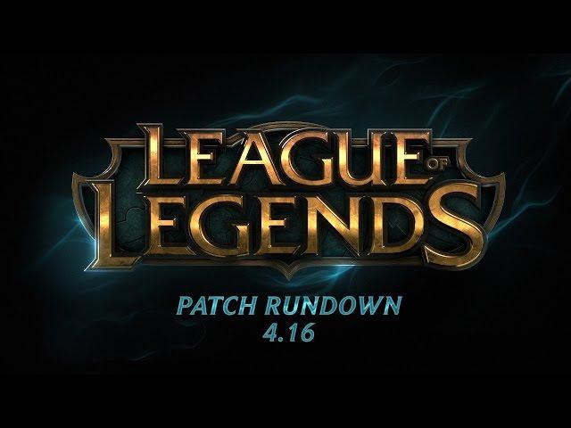 Patch Rundown – 4.16