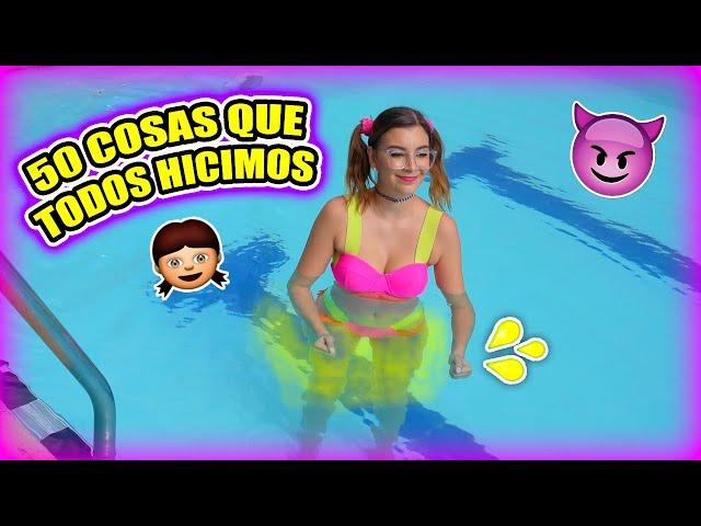 ¡50 COSAS RARAS QUE TODOS HICIMOS CUANDO NIÑOS! - Lulu99