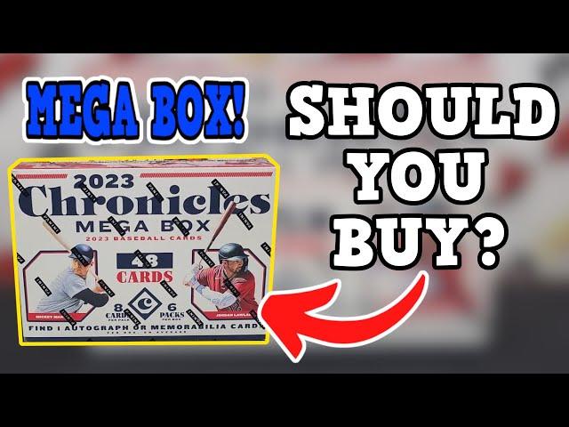 SHOULD YOU BUY? 2023 Panini Chronicles Baseball Mega Box Unboxing!