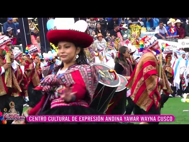CULTURAL DE EXPRESIÓN ANDINA YAWAR WAYNA CUSCO | FESTIVIDAD VIRGEN DE LA CANDELARIA 2024