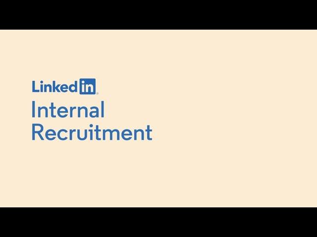 #TalentVoices on Internal Recruitment