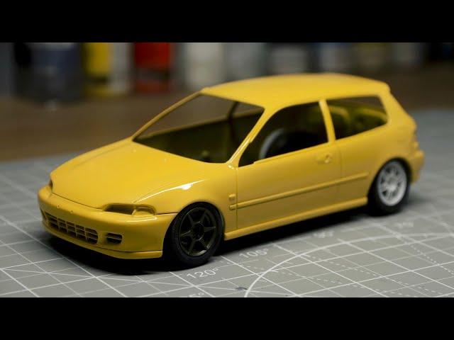 Building Your First Scale Model Car: Painting the Body