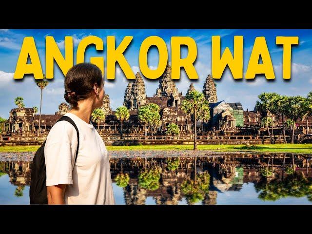Sunrise Tour of ANGKOR WAT in CAMBODIA in 2024! | Plus Ta Prohm, Ta Nei & Bayon Temples