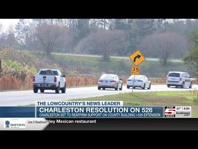 VIDEO: Charleston City Council expected to sign resolution supporting I-526 expansion