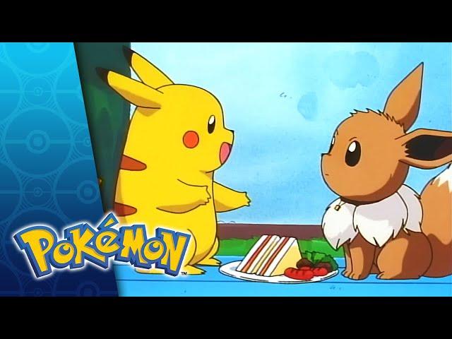 The Battling Eevee Brothers | POKÉMON FULL EPISODE 37 | Season 1