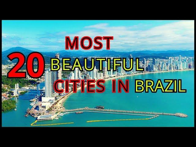 The 20 Most Beautiful Cities in Brazil #curiosity #naturalbeauty  #brazil #Braziliancities