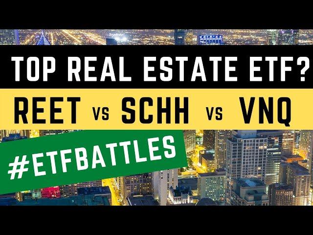 ETF Battles: Which Real Estate ETF is the Winner? Watch REET vs SCHH vs VNQ!