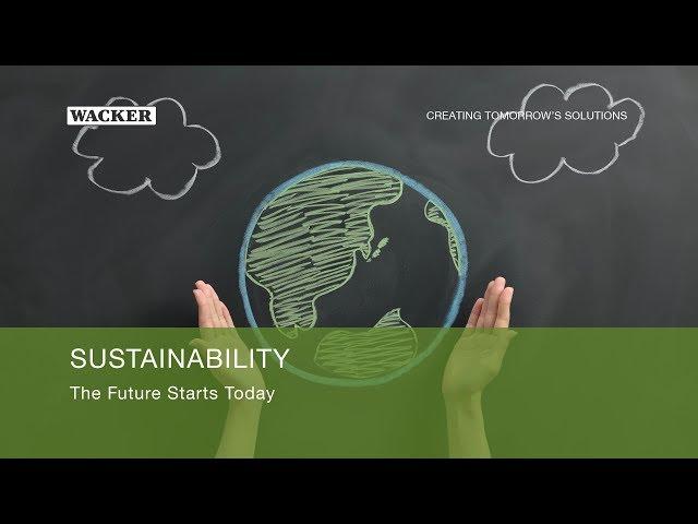 Sustainability – The Future Starts Today