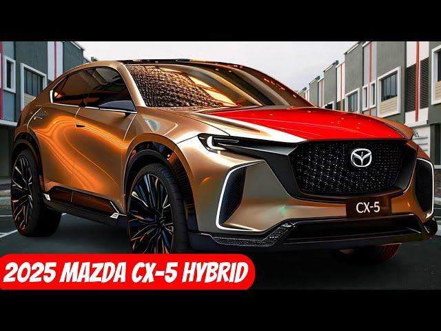 ALL NEW 2025 Mazda CX-5 Hybrid Redesign!! What's Inside?