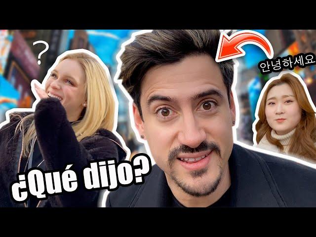 ¿CUANTO ESPAÑOL HABLAN LOS GRINGOS EN NEW YORK? | Andrés en Inglés