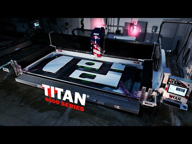 TITAN 4000 CNC Router Series | Only a TITAN Shapes Greatness