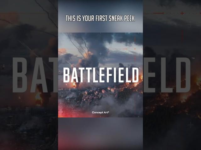 This Is Your First Look At The Next Battlefield Game #battlefield