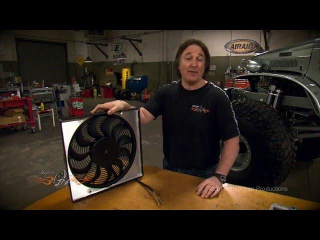 Gearz - Stacey David - Fitting a Electric Fan - Derale Performance