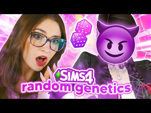 random genetics but it's OCCULTS ONLY in sims 4