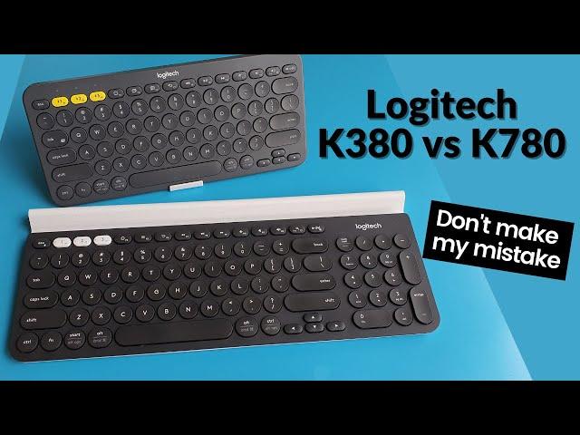 Logitech K780 vs K380 | Still the best multi-device Bluetooth wireless keyboards in 2024