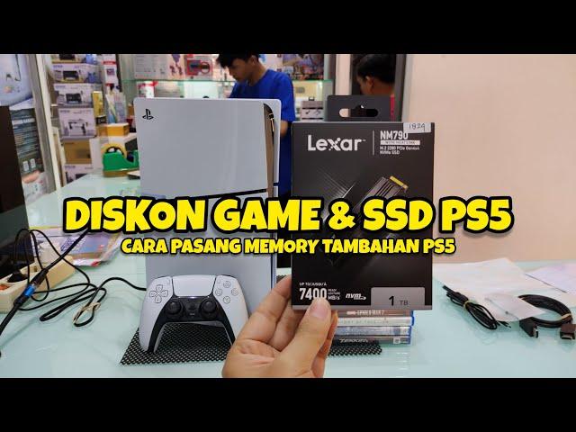 PASANG SSD TERHEMAT BIAR LEBIH LEGA | BELI SSD MURAH PS5 GRATIS PASANG DI GSSHOP BANDUNG