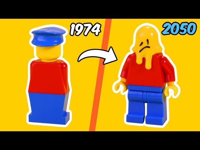 the EVOLUTION of LEGO MINIFIGURES…