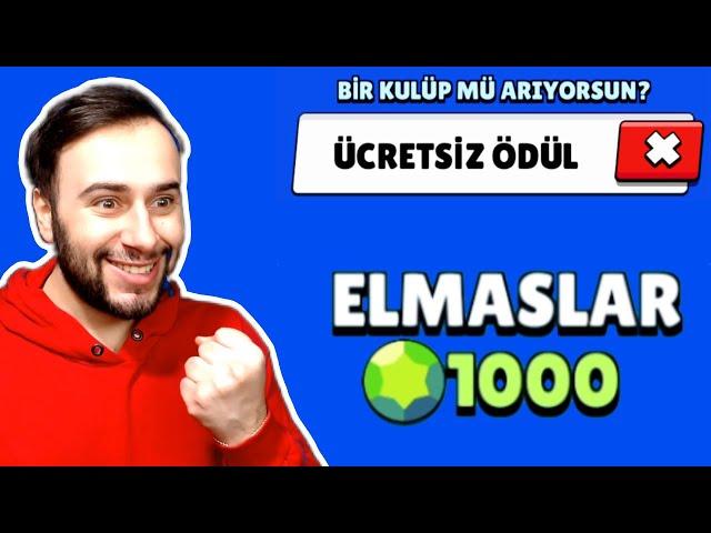 ÜCRETSİZ ÖDÜL VEREN KULÜBE GİRDİM  - BRAWL STARS