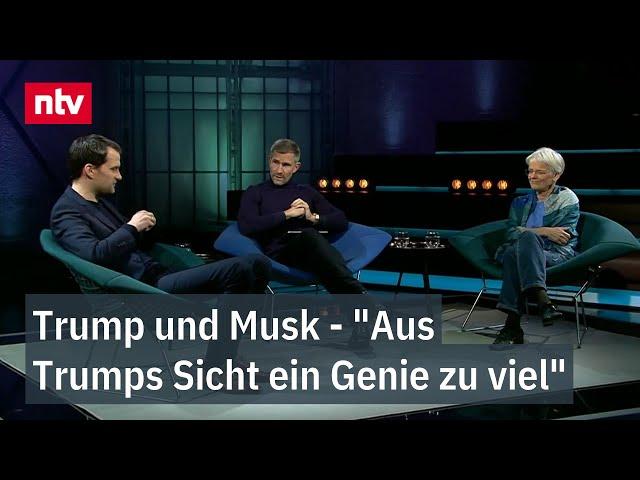 Trump und Musk - "Aus Trumps Sicht ein Genie zu viel" | ntv #beisenherz