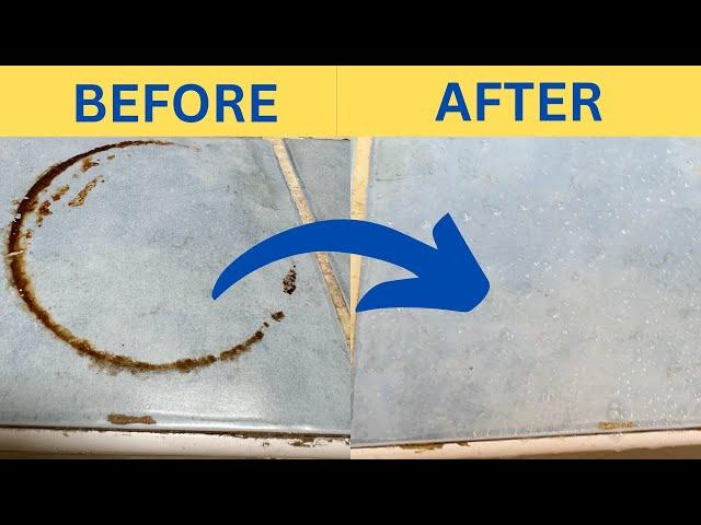 How to Remove Rust from Porcelian Tiles