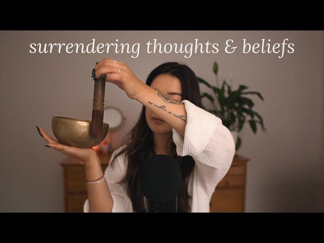 asmr meditation ︎ what is actually true in your direct experience? releasing thoughts & beliefs